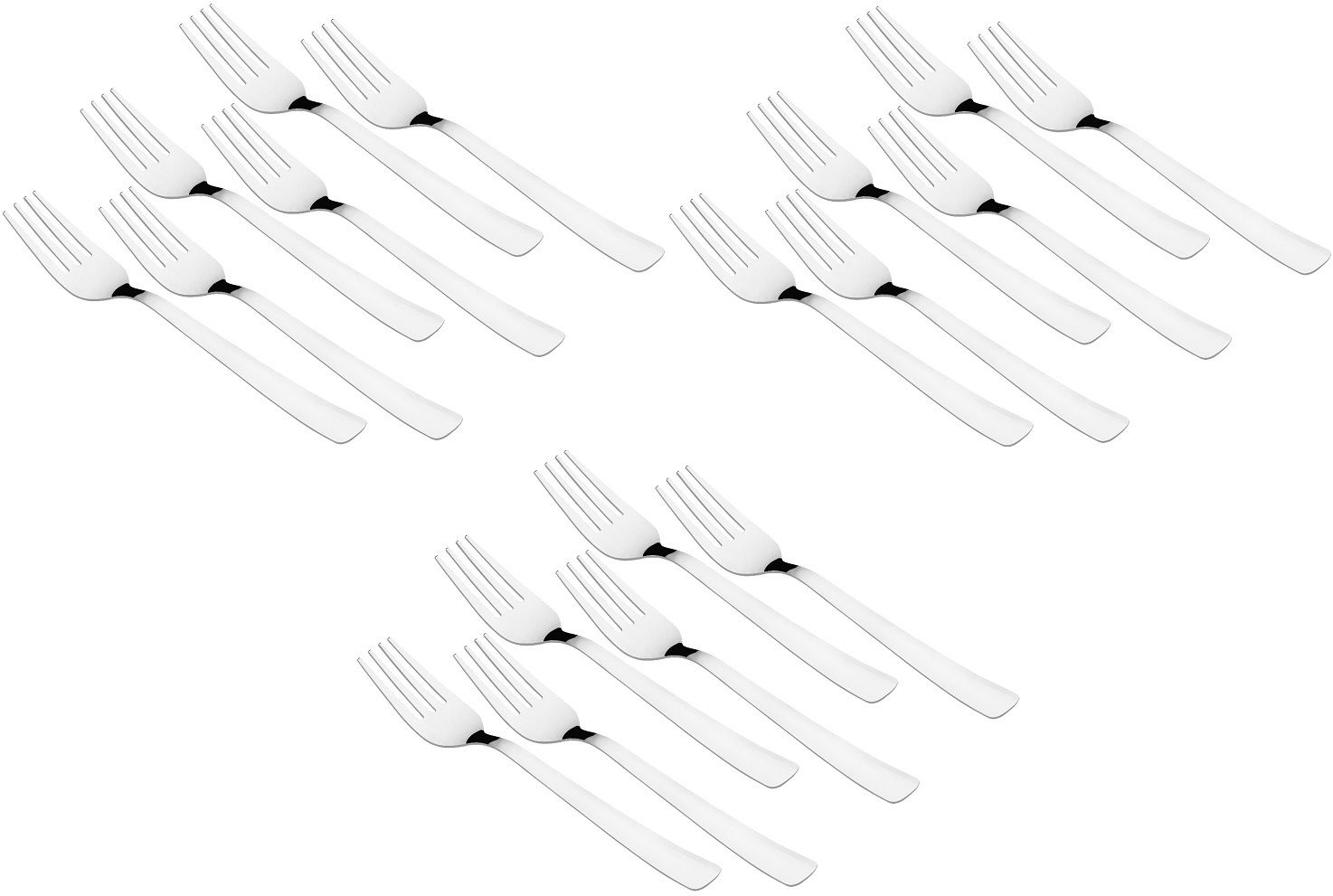 easyroot Stainless Steel Fork for Home and Kitchen use, Cutlery Sets, Fruit Fork Stainless Steel Baby Fork Set-picture-12
