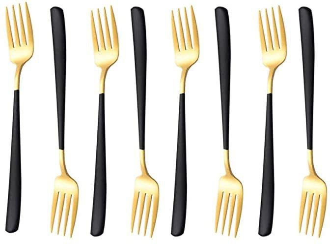 olwick Stainless Steel Salad Fork, Dinner Fork, Fruit Fork, Dessert Fork Set-picture-9