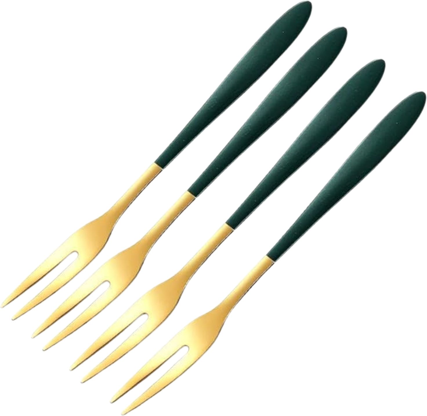 mosfiata Stainless Steel Snack Fork Set Small Fruit Dessert Appetizer Forks Stainless Steel Dessert Fork, Fruit Fork Set-picture-14