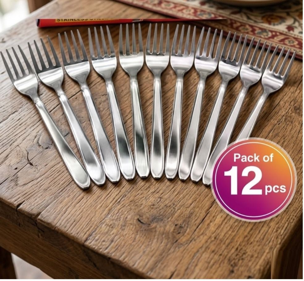 Fork Set Durable Forks for Fruits & Snacks Stainless Steel Serving Fork Set-image-26