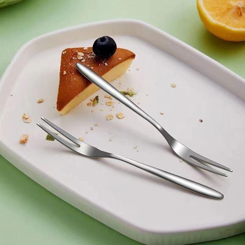 10 fruit fork set_f Stainless Steel Serving Fork Set-image-15