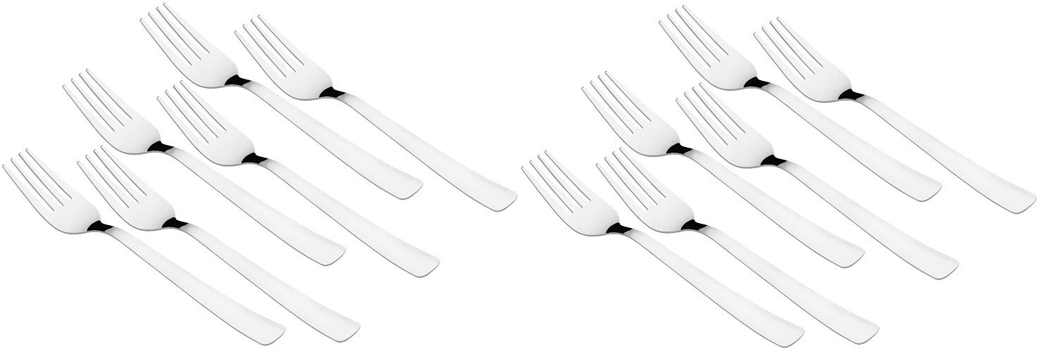 easyroot Stainless Steel Fork for Home and Kitchen use, Cutlery Sets, Fruit Fork Stainless Steel Baby Fork Set-picture-10
