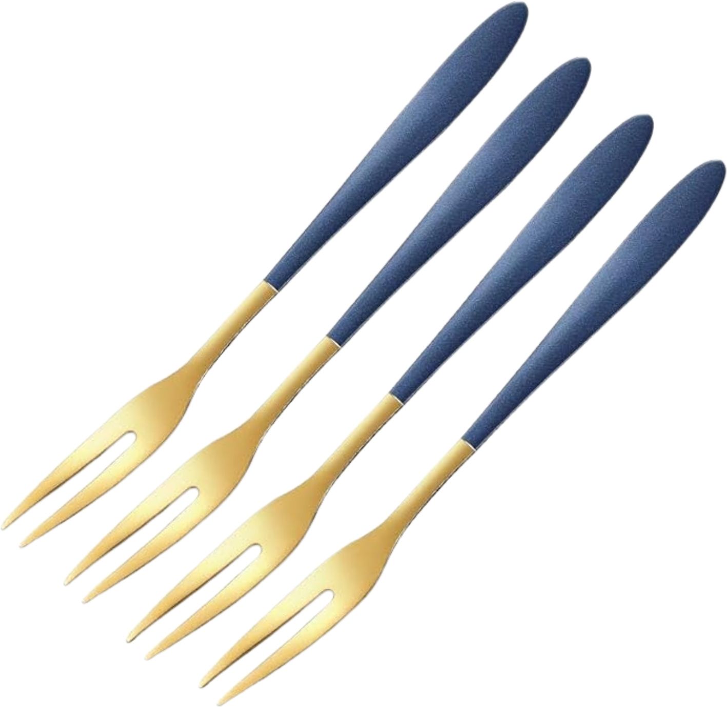 mosfiata Mini Dessert Fork Stainless Steel Fruit Cake Snack Serving Fork Set Stainless Steel Dessert Fork, Dinner Fork, Fruit Fork, Salad Fork Set-picture-27