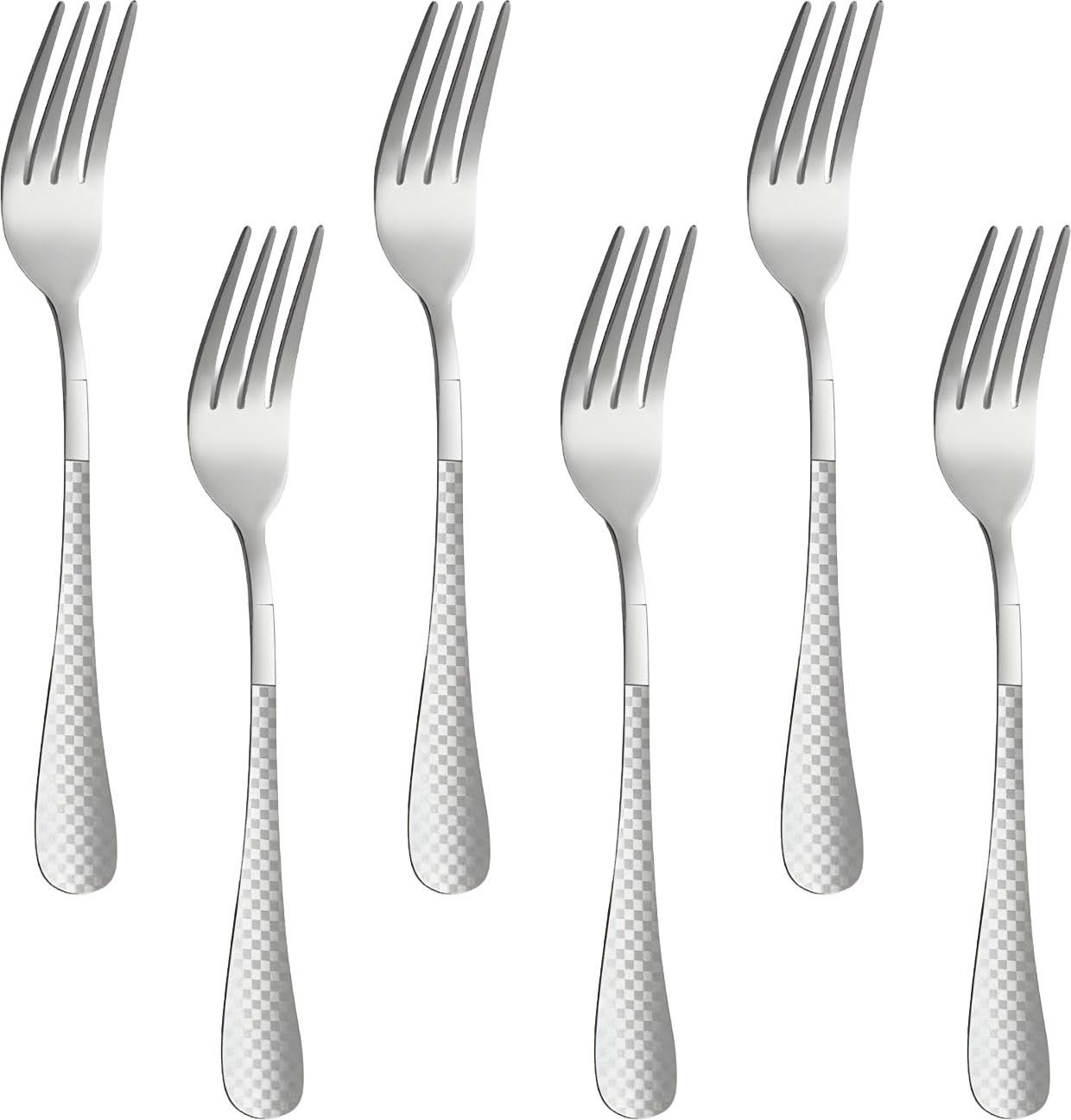 opulenceware Steel Forks for Home, Kitchen Heavy Duty Flatware Cutlery for Weddings (Silver) Stainless Steel Dinner Fork Set-picture-16