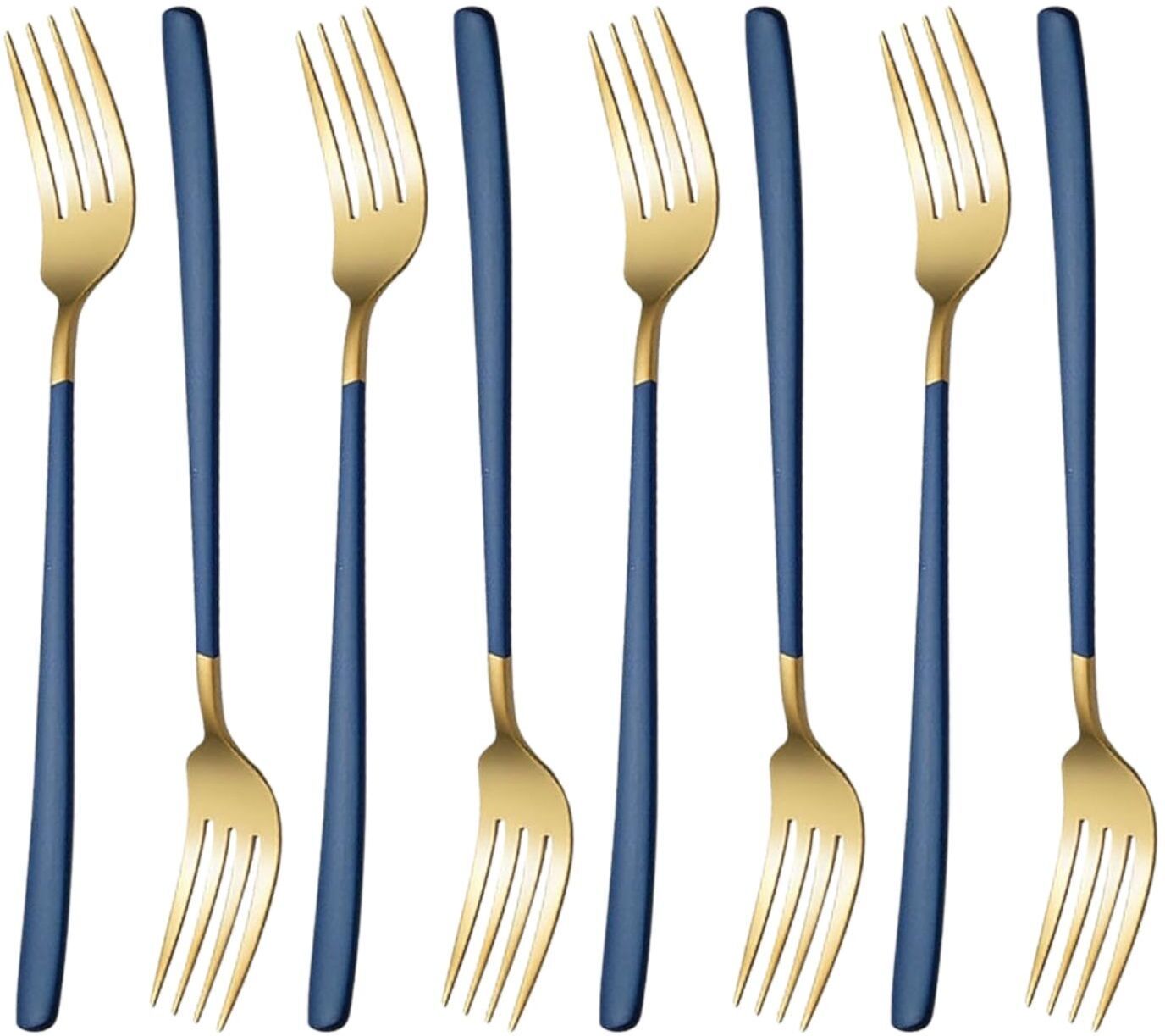 p-plus international Premium Stainless Steel Dinner Forks, Mirror Polished, Classic Elegant Design Stainless Steel Dinner Fork Set-picture-22