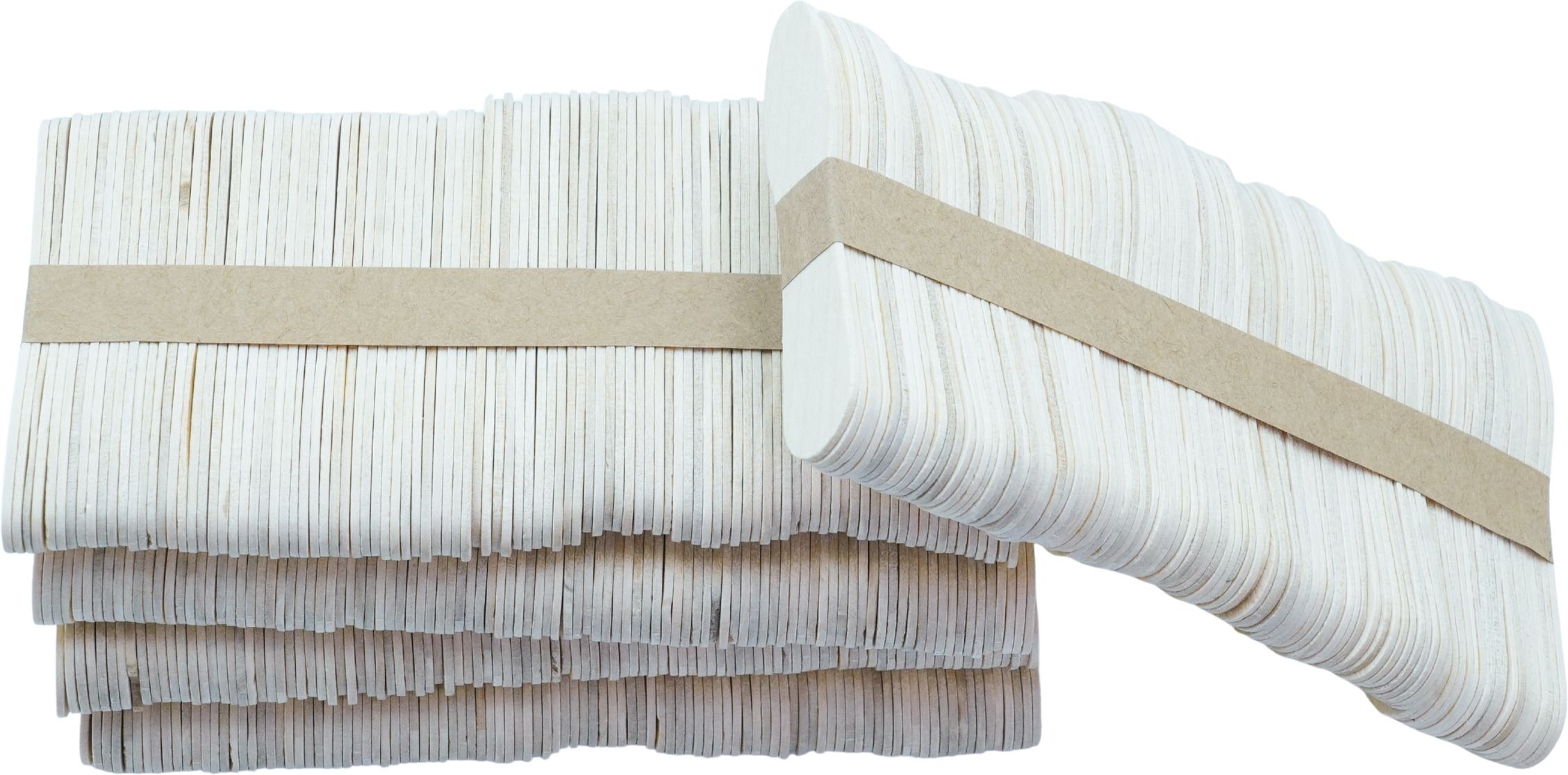 disposalwalaa 75mm Wooden Spoon 500 Count | Eco-Friendly Disposable Spoons Disposable Wooden Dessert Fork Set-picture-22