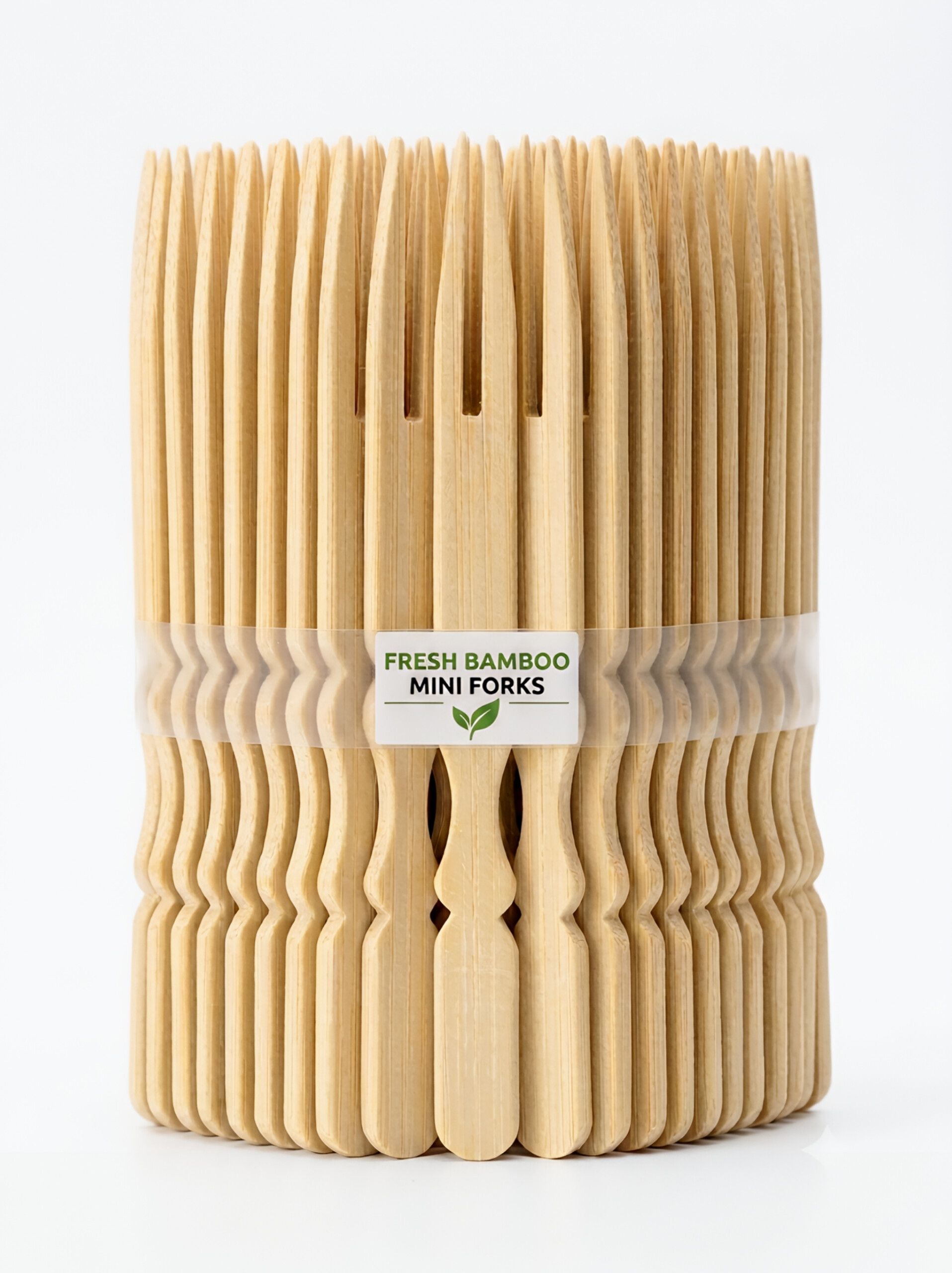 mgr Gourmet Fine Dinner Disposable Wooden Dessert Fork, Fruit Fork, Salad Fork Set-picture-12