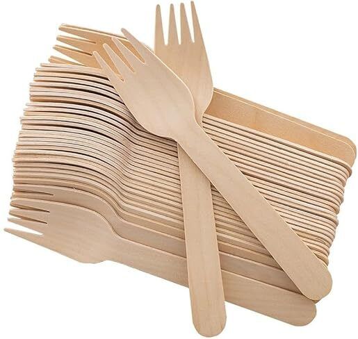 packveda Disposable Wooden Serving Fork-picture-15