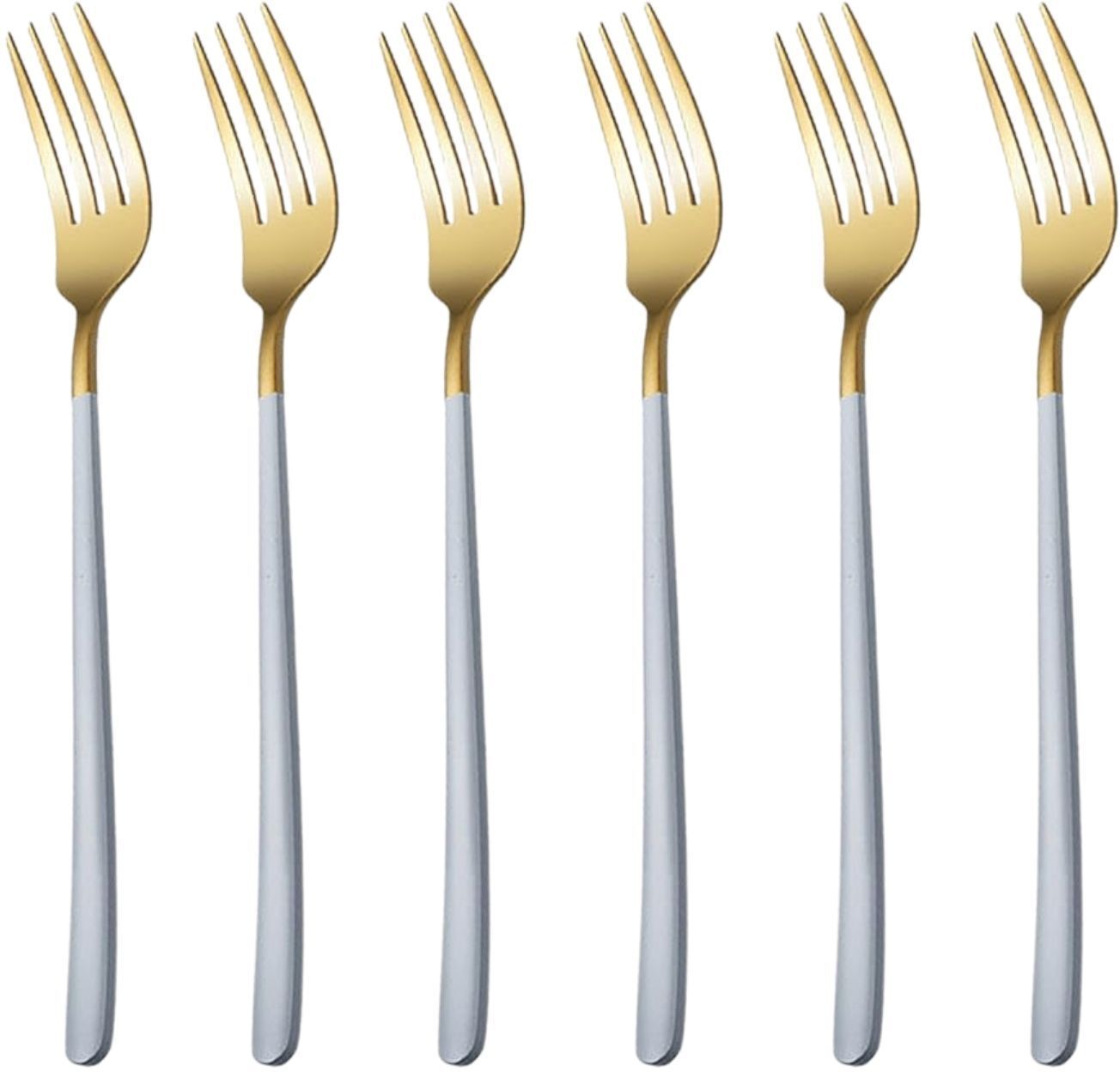 p-plus international Stainless Steel Cutlery Set, Mirror Polished Forks for Home, Kitchen, Restaurant Stainless Steel Dinner Fork Set-picture-21