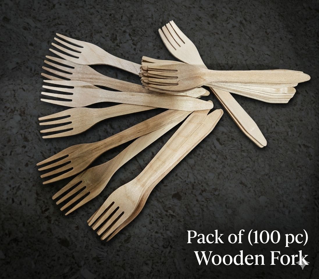 abc Wf-50 Disposable Wooden Serving Fork Set-picture-34