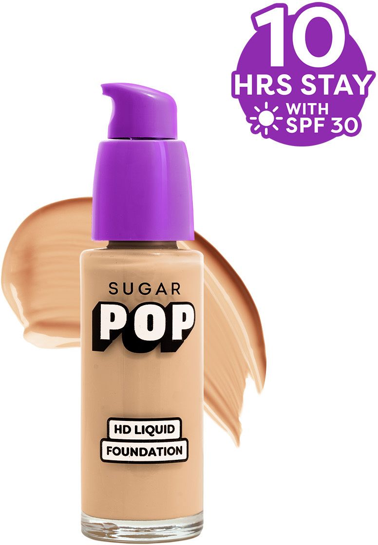 HD Liquid Foundation with SPF 30 | Lasts upto 10hrs | Full Coverage Foundation-image-6