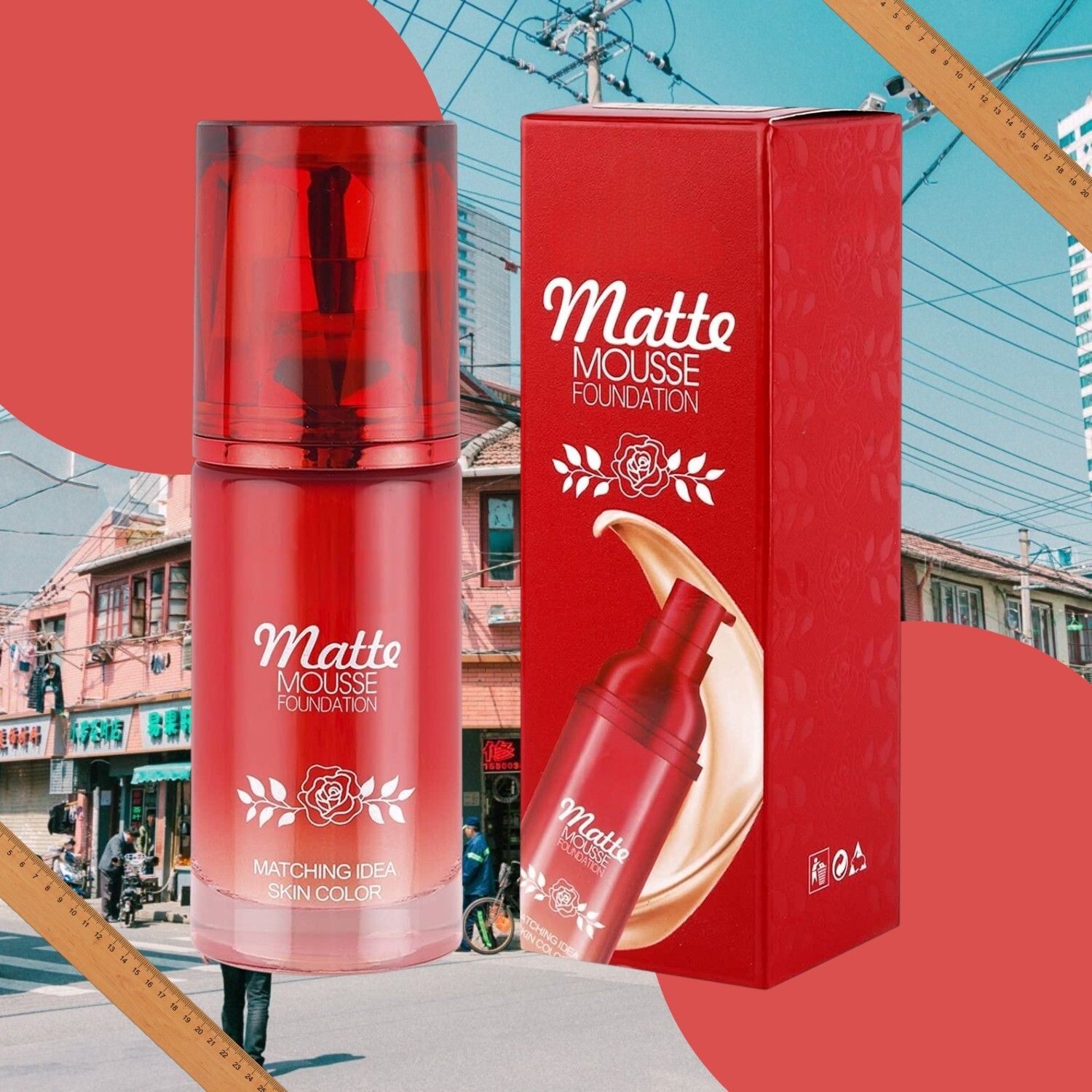 Matte Mousse Foundation | Natural Skin Perfection | Soft Cream Foundation-image-48