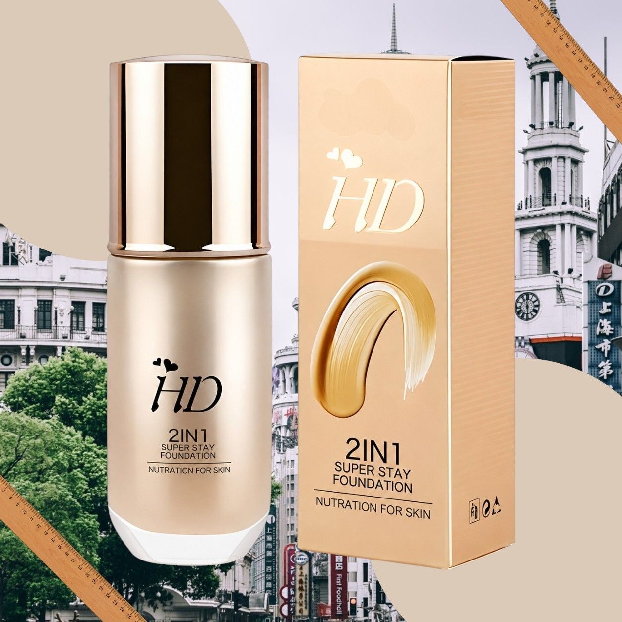 jehranlehran HD 2in1 Foundation | Natural Skin Perfection | Pure Matte Foundation-picture-41