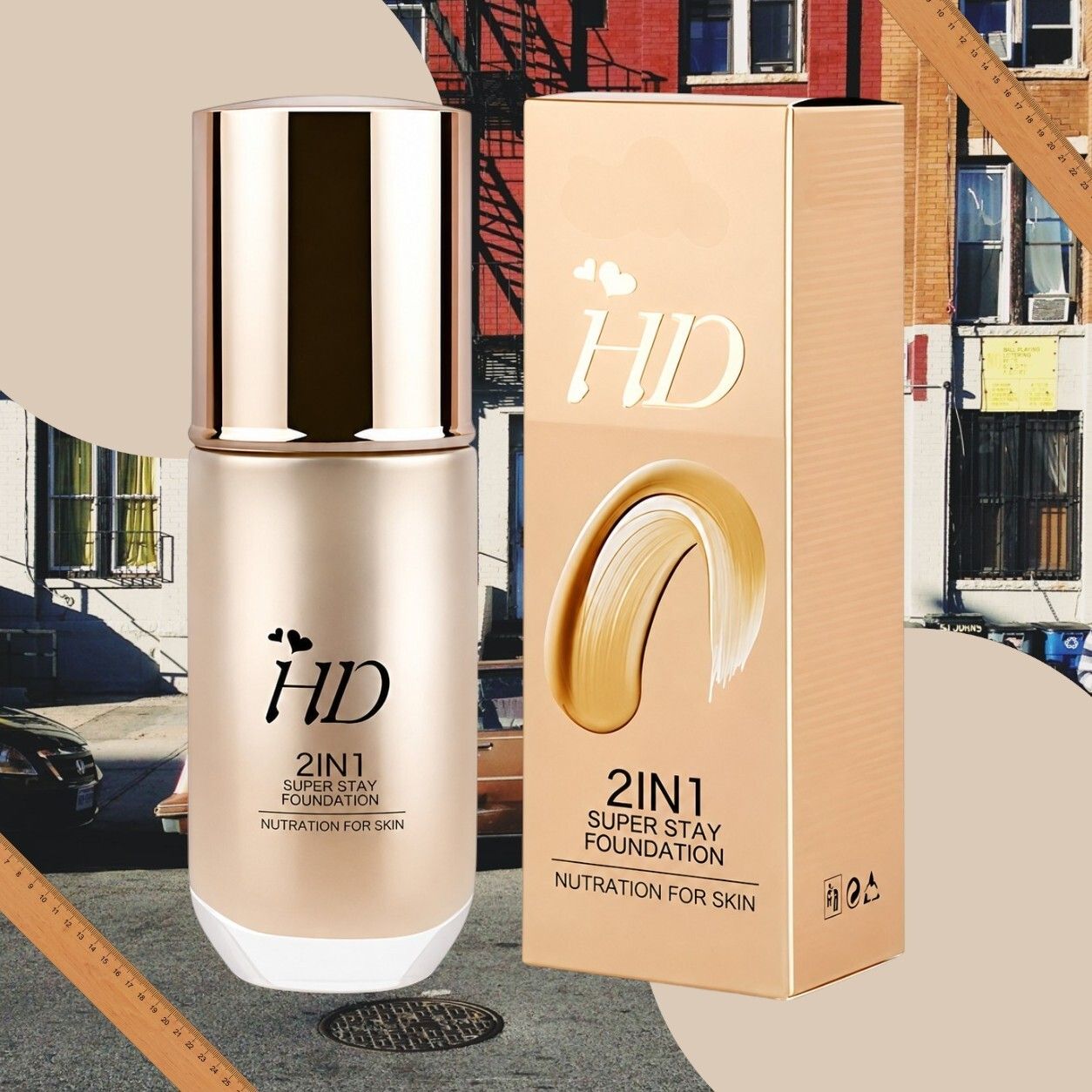 jehranlehran HD 2in1 Foundation | Natural Skin Perfection | Soft Wear Foundation-picture-30