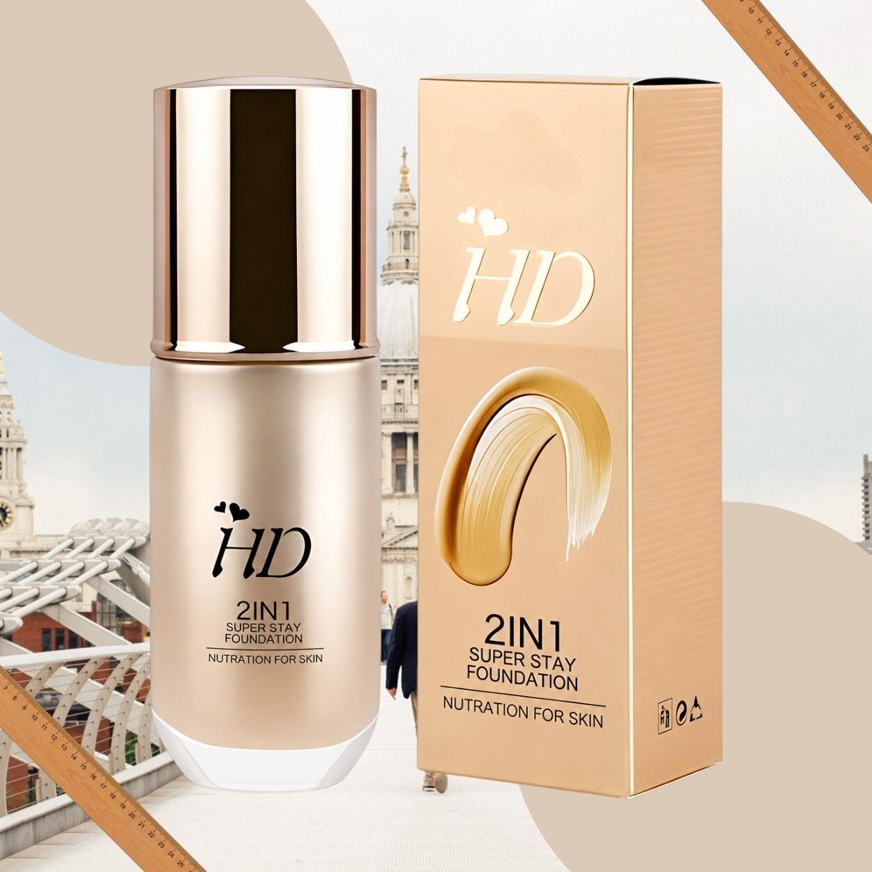 jehranlehran HD 2in1 Foundation | Natural Skin Perfection | Even Finish Foundation-picture-45