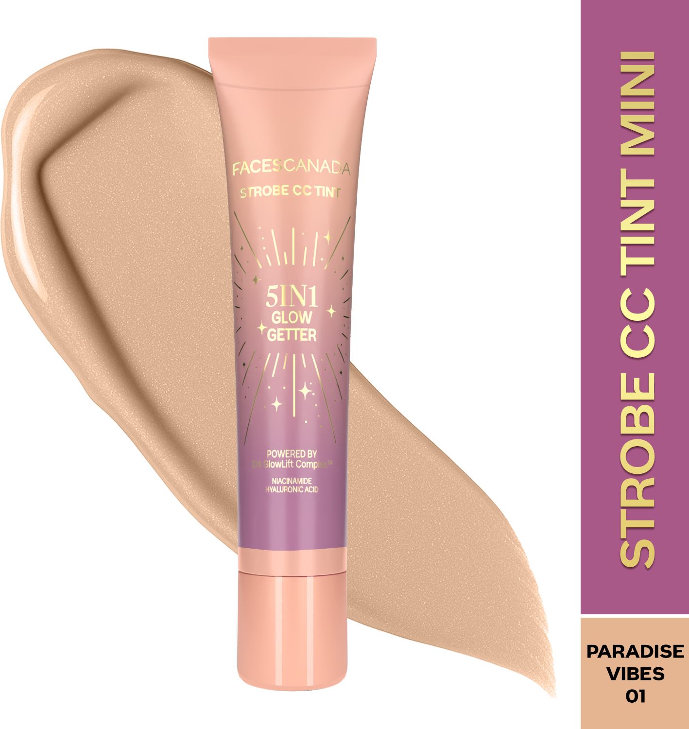 faces canada Strobe CC Tint Mini | 5in1 with BB/CC Cream + Highlighter + Foundation-picture-27