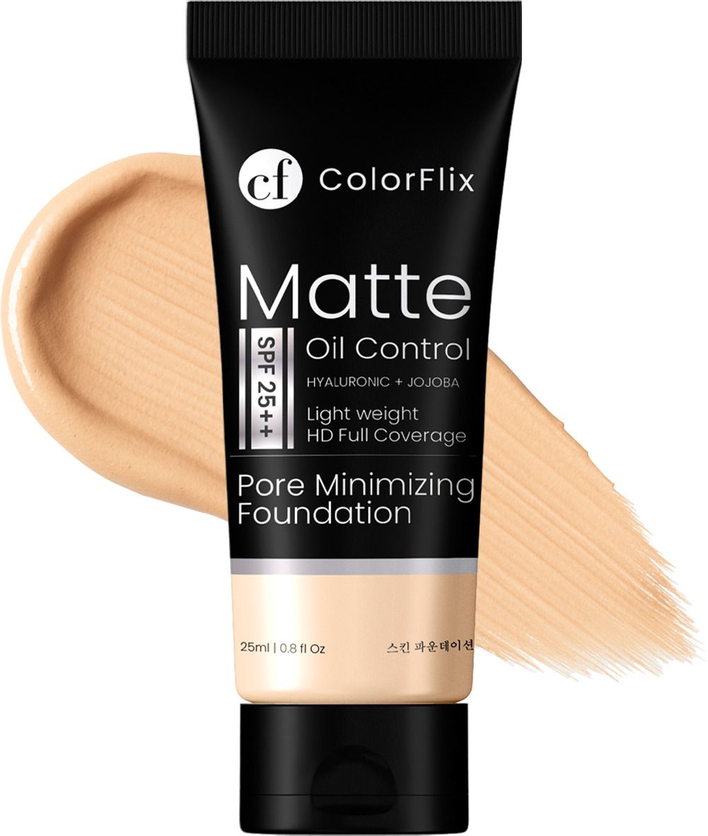 colorflix Matte Oil Control SPF 25+, Lightweight, Full Coverage & Long-Lasting Foundation-picture-25