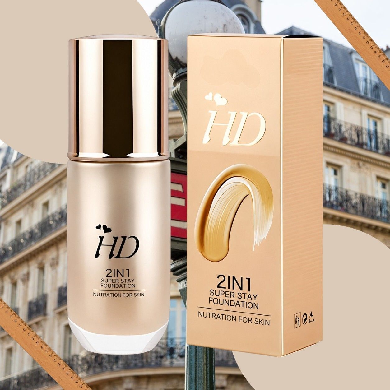 jehranlehran HD 2in1 Foundation | Natural Skin Perfection | Perfect tone Foundation-picture-12