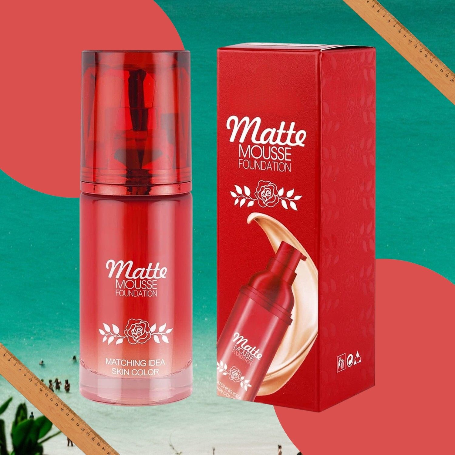 Matte Mousse Foundation | Natural Skin Perfection | Soft Light Foundation-image-43