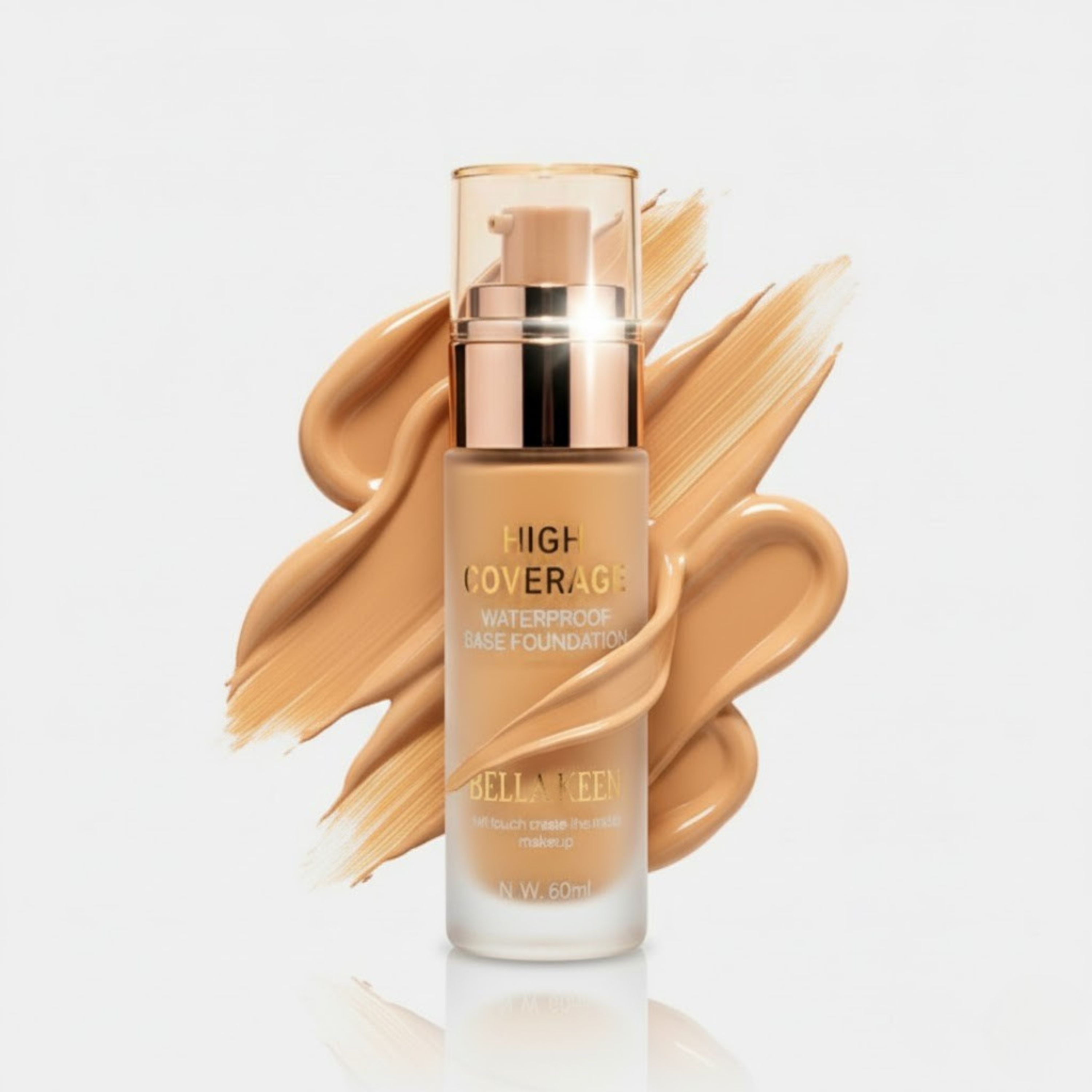 handmade heritage Bella Keen High Coverage Waterproof Liquid Base Foundation - Matte Finish Foundation-picture-10