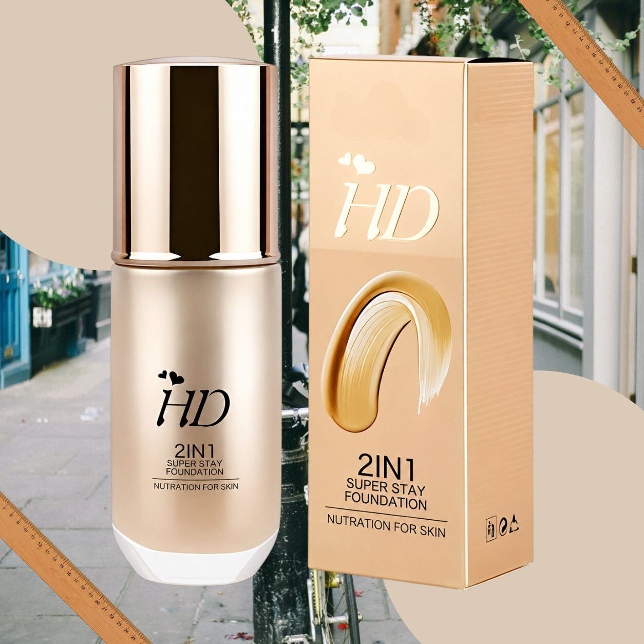 jehranlehran HD 2in1 Foundation | Natural Skin Perfection | Smooth Skin Foundation-picture-42