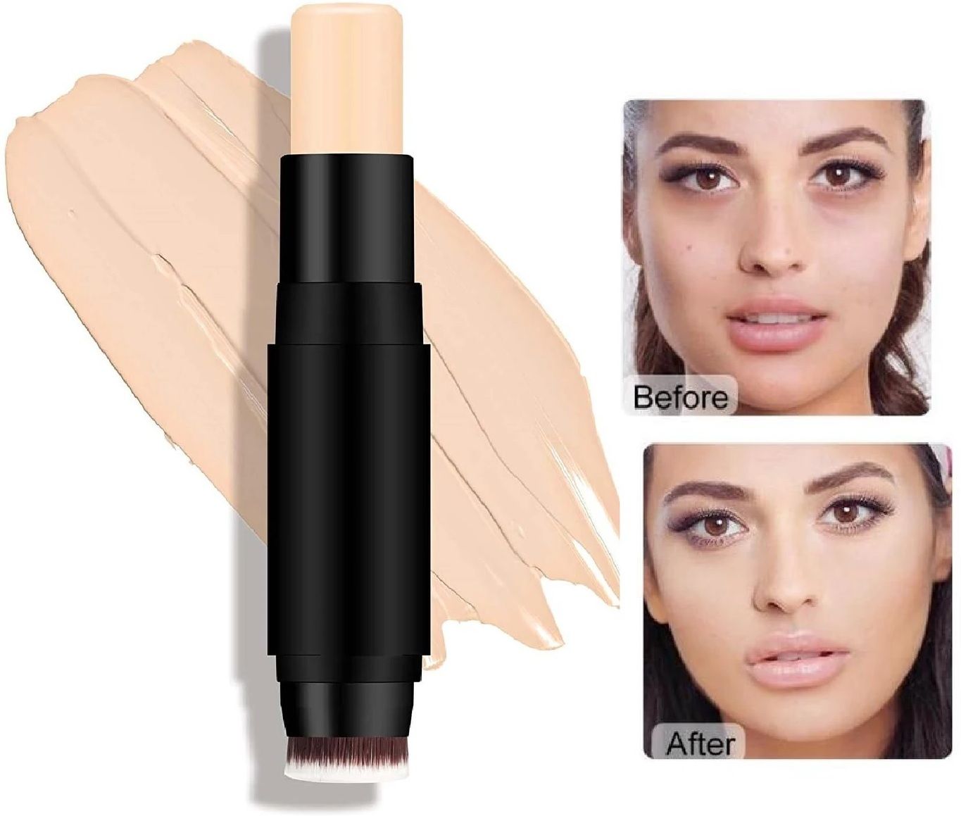 latixmat Face make up Base Foundation Stick with Applicator - Creamy Foundation-picture-37