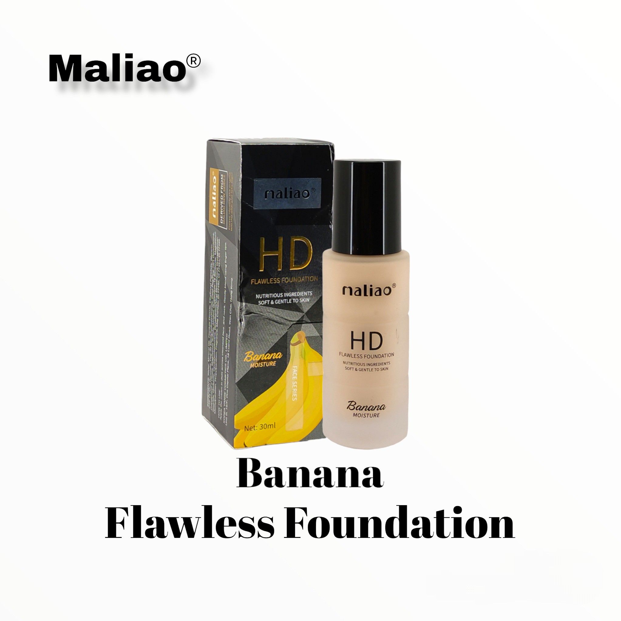 maliao HD Flawless Foundation Banana Moisture Foundation-picture-21