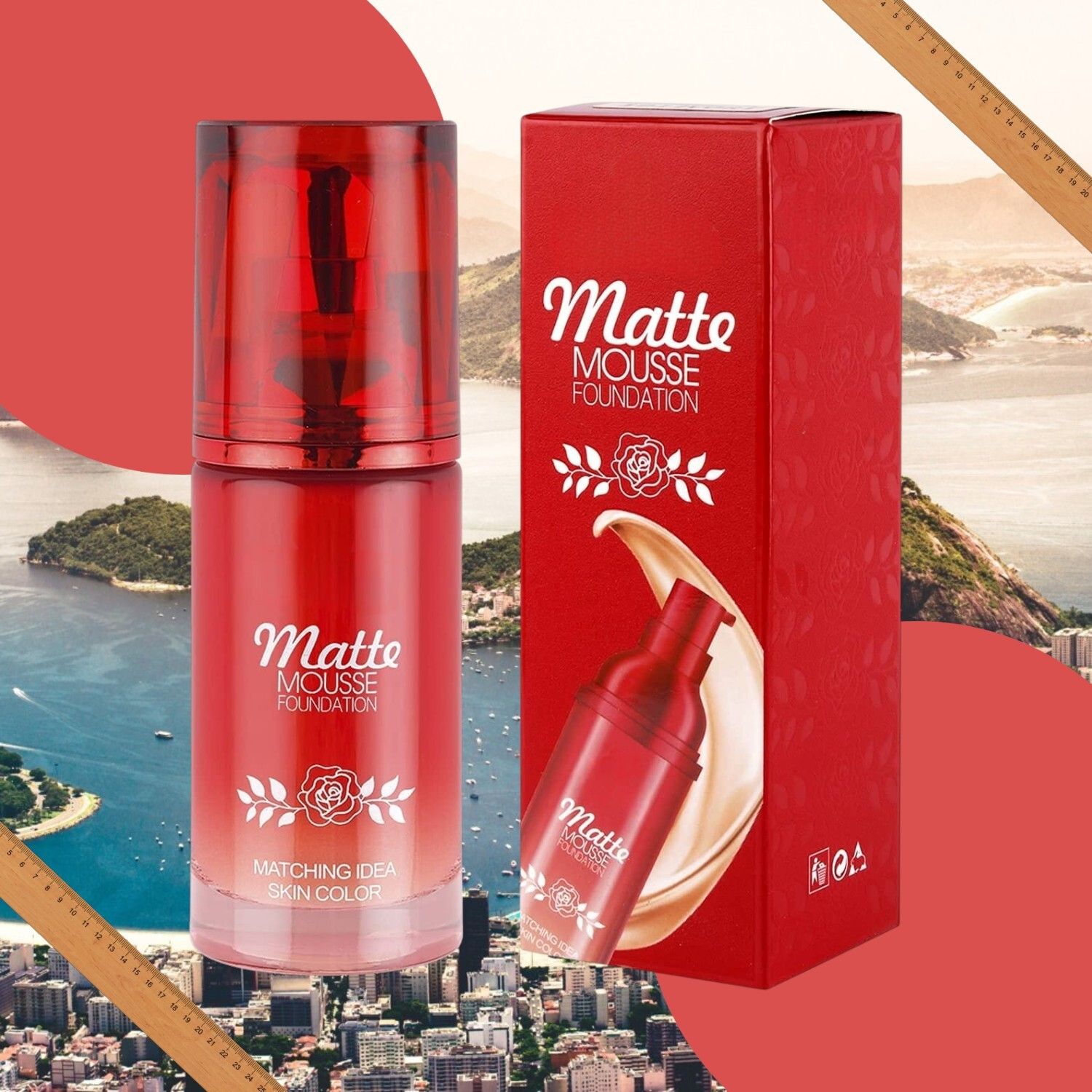 Matte Mousse Foundation | Natural Skin Perfection | Beauty Finish Foundation-image-48