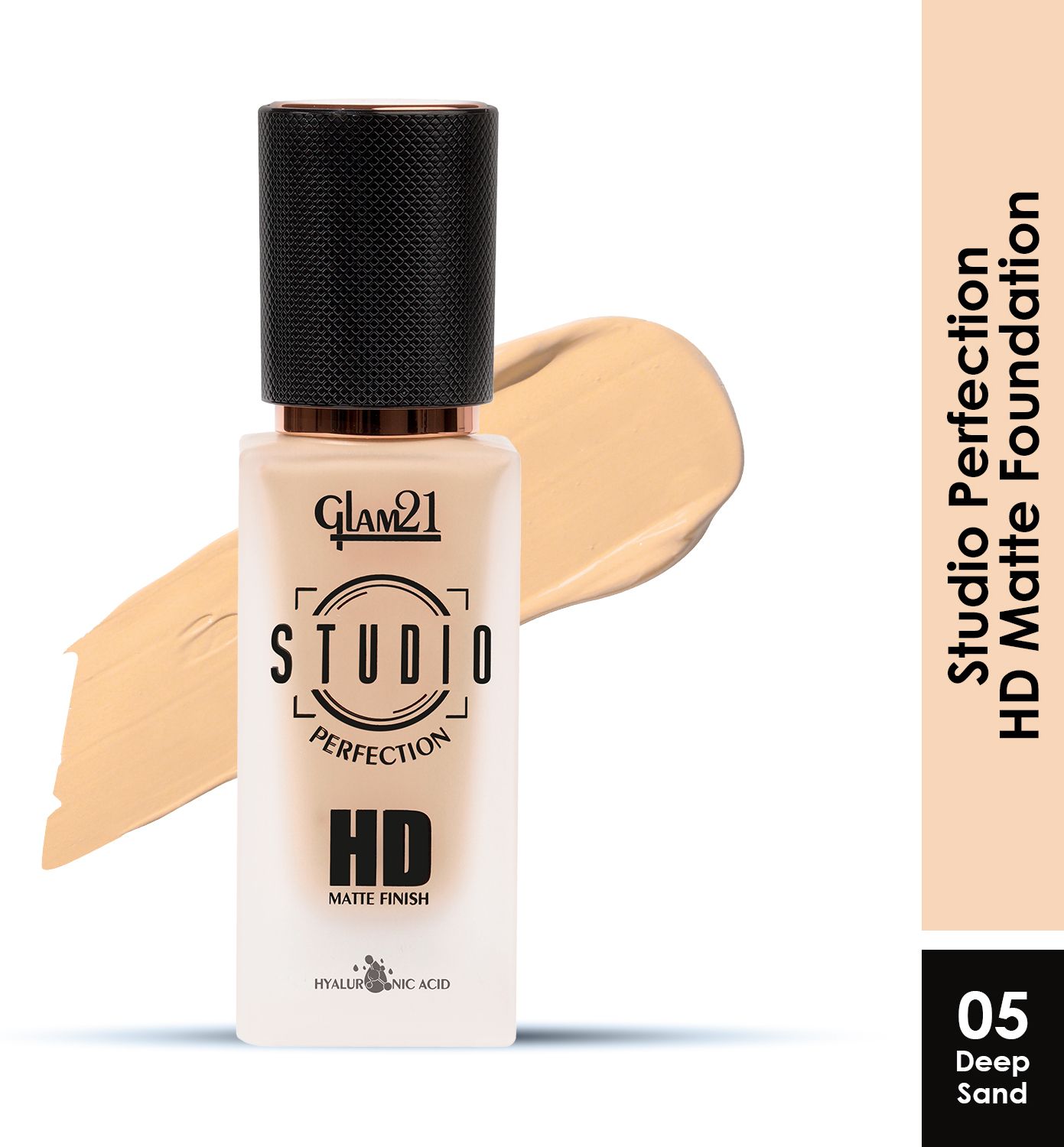 Studio Perfection HD Matte Foundation Waterproof & Long Stay Foundation-image-15