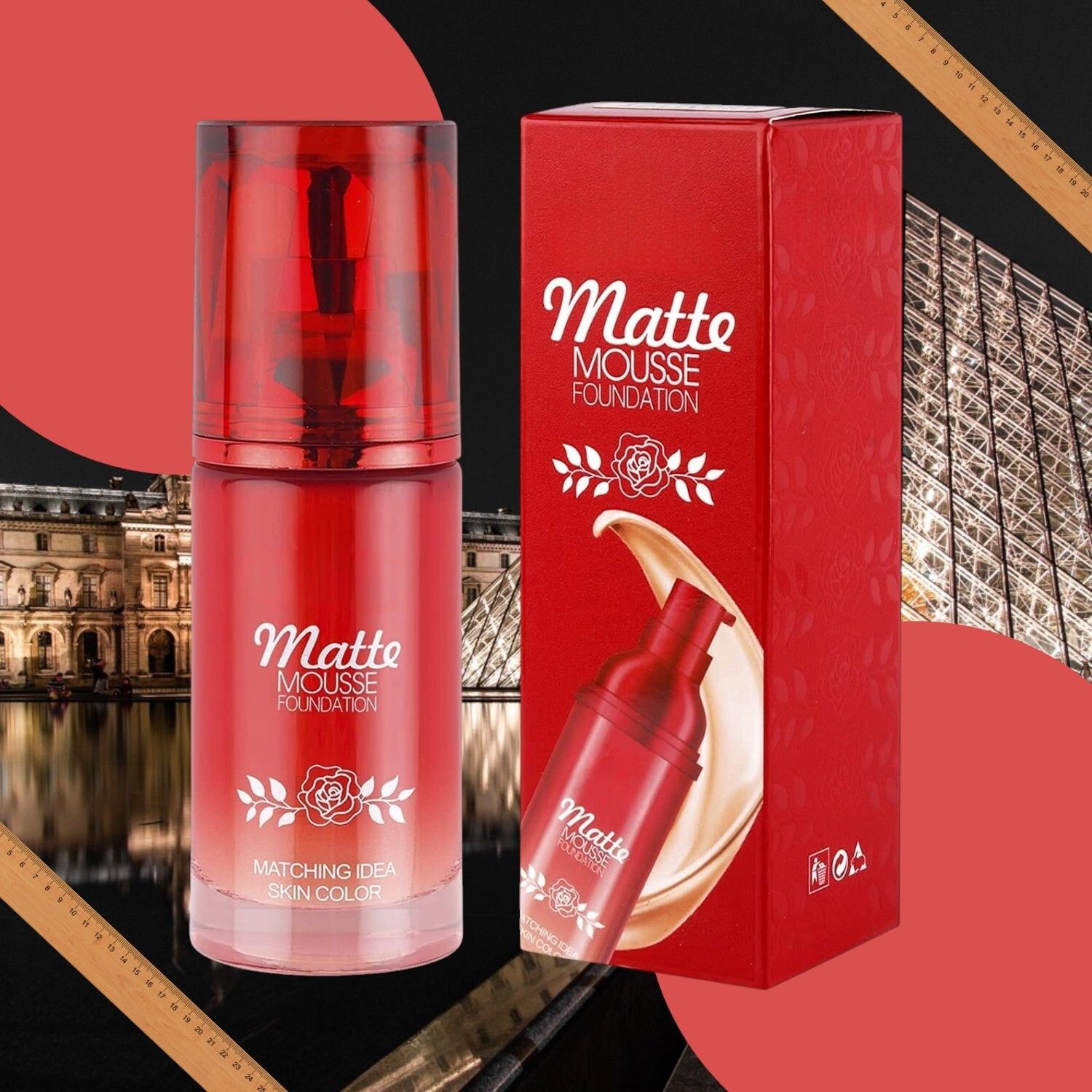 Matte Mousse Foundation | Natural Skin Perfection | Fresh Blend Foundation-image-46