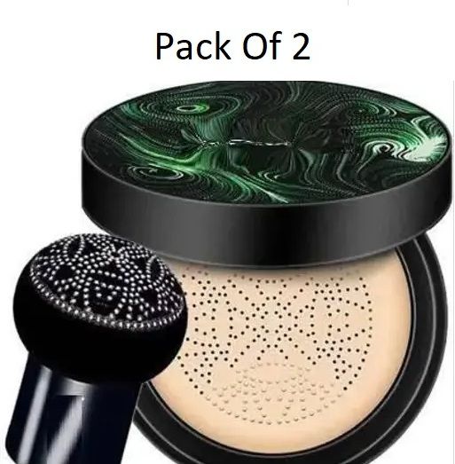 Mushroom foundation with long puff pack Foundation-image-5