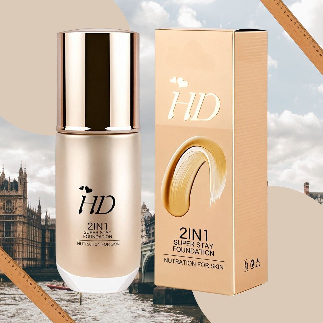 jehranlehran HD 2in1 Foundation | Natural Skin Perfection | All Day Foundation-picture-36