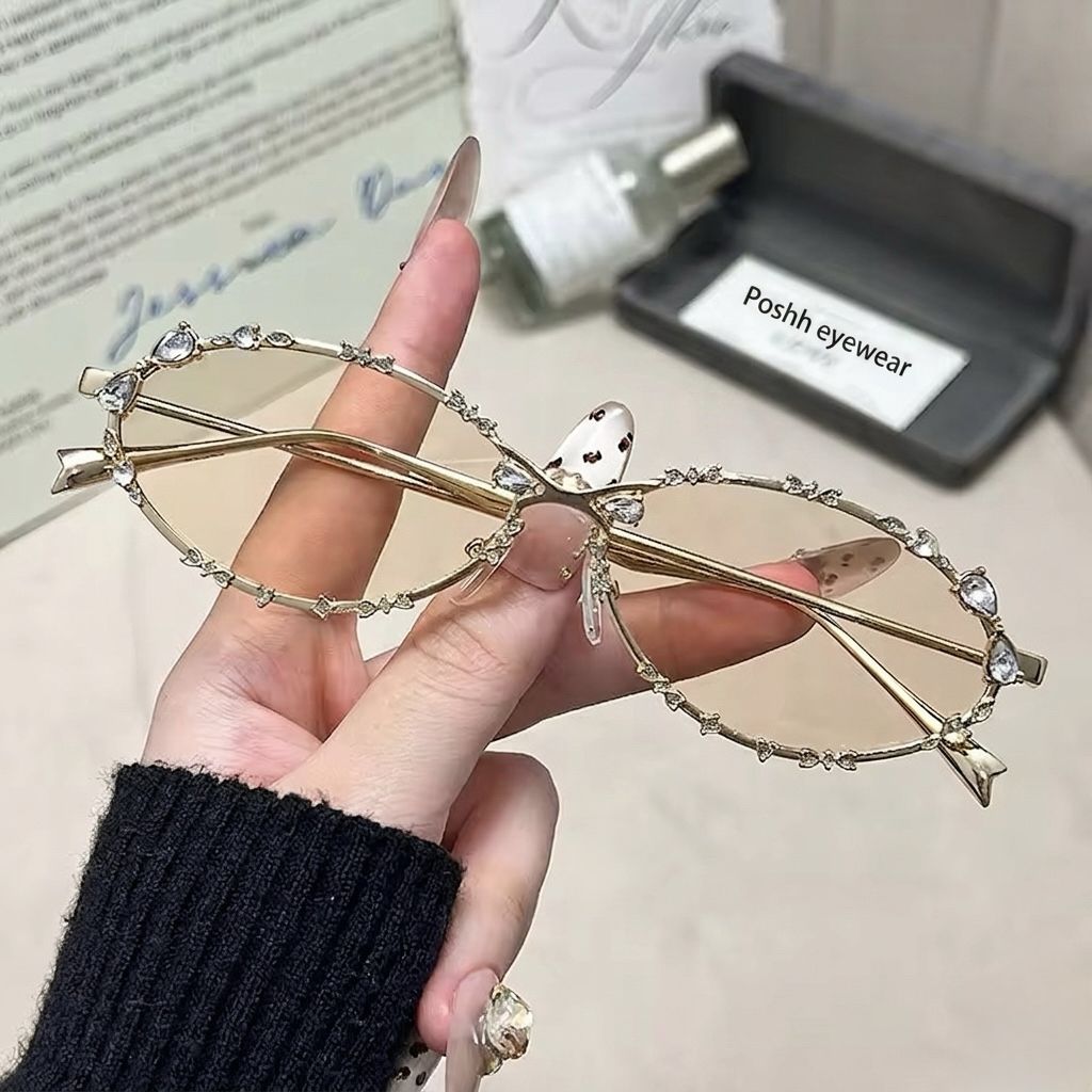 poshh eyewear UV Protection Butterfly Sunglasses (Free Size)-picture-17