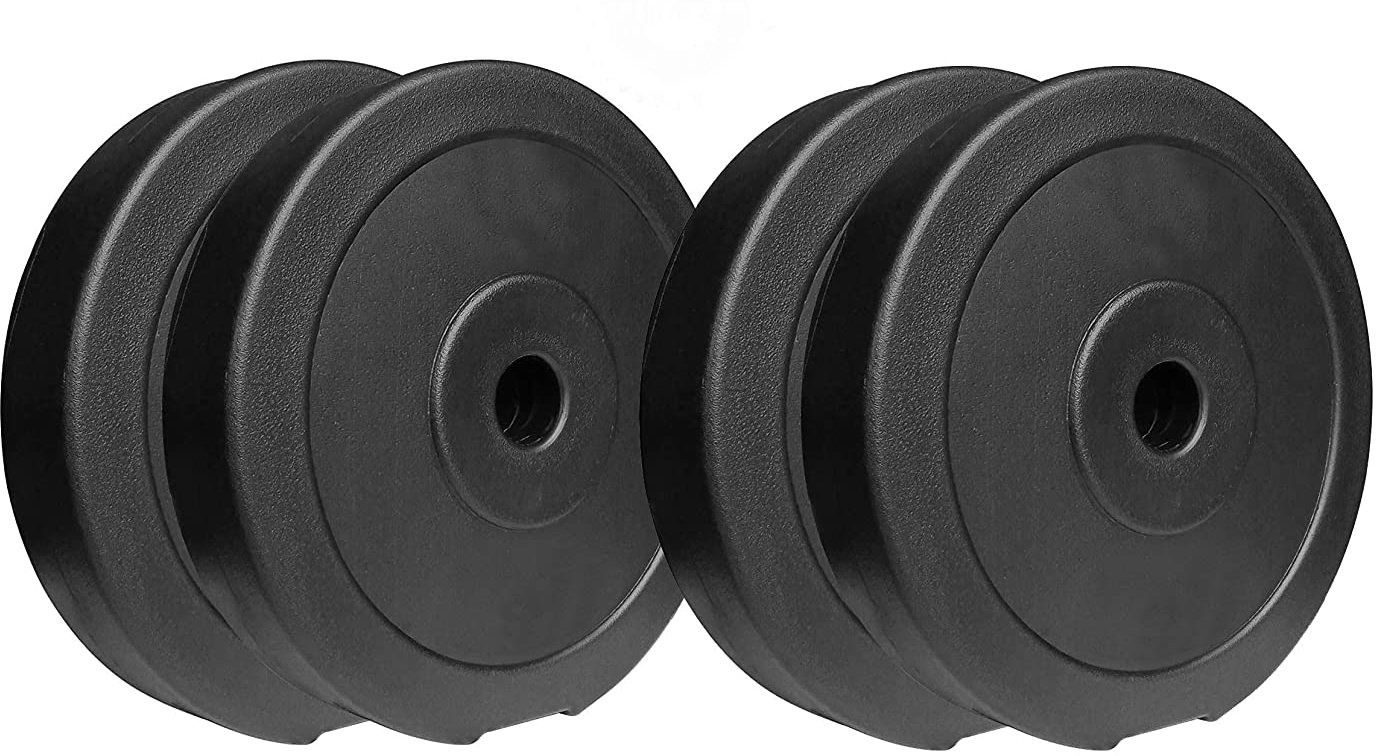 sbr sports 8 kg '2KG* 4PIECE PVC WEIGHT PLATES FOR HOME GYM EXERCISE DUMBBELL WEIGHTS Home Gym Combo-picture-24