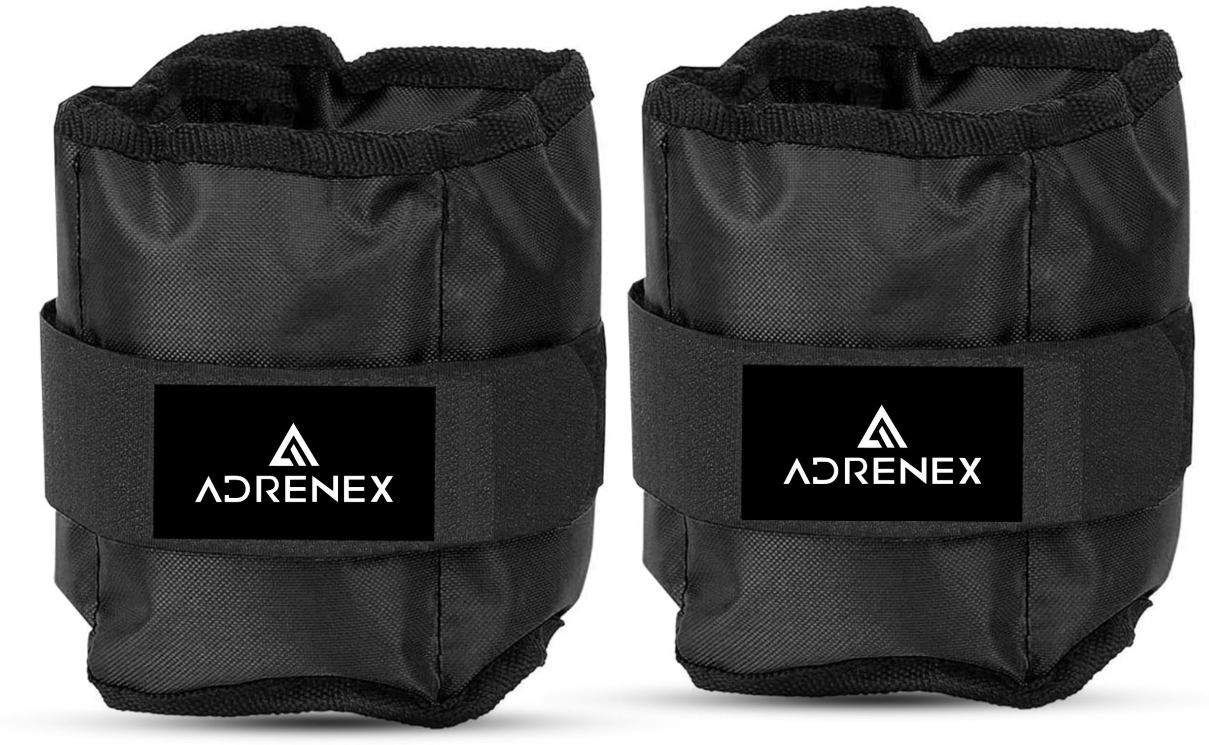 adrenex (5kgX 2) Wrist & Ankle Weight Pair| Exercise| Fitness Band| Finest-Quality Black Black Ankle & Wrist Weight-picture-43