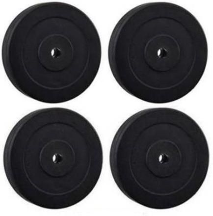 sbr sports 4 kg 1KG* 4PIECE RUBBER WEIGHT PLATES FOR HOME GYM EXERCISE DUMBBELL WEIGHTS Home Gym Combo-picture-16