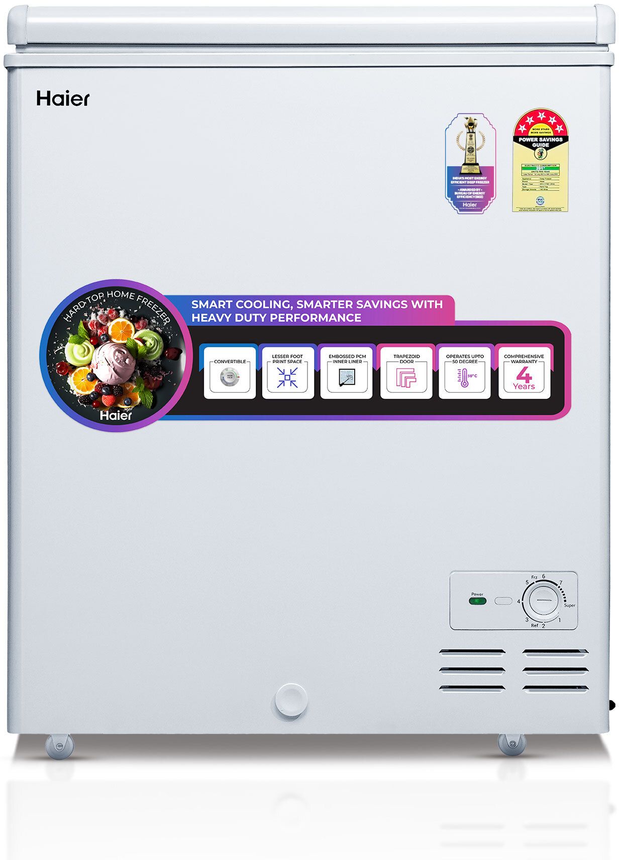 145.0 L Single Door Standard Deep Freezer