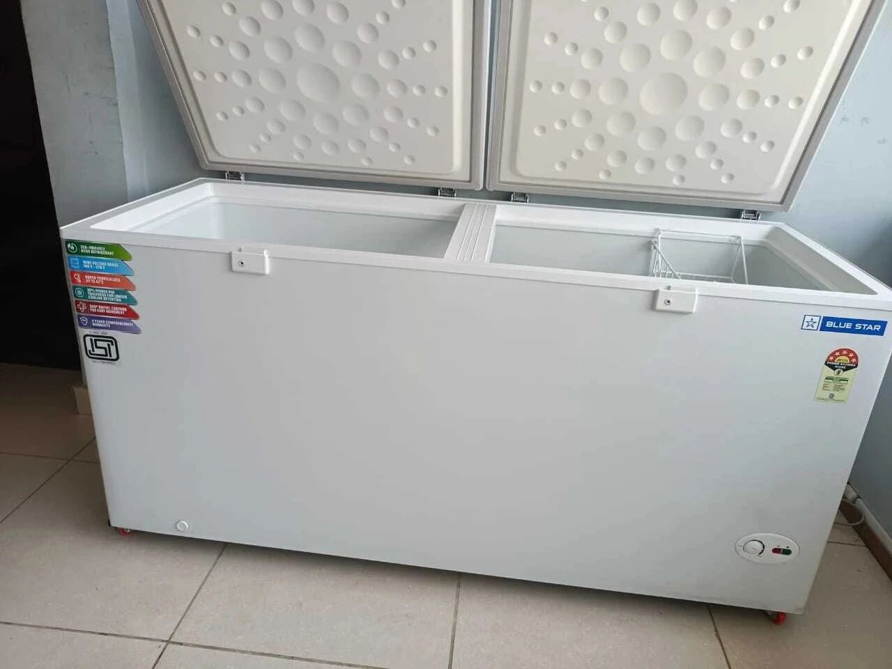 blue star 575 L Double Door Standard Deep Freezer-picture-19