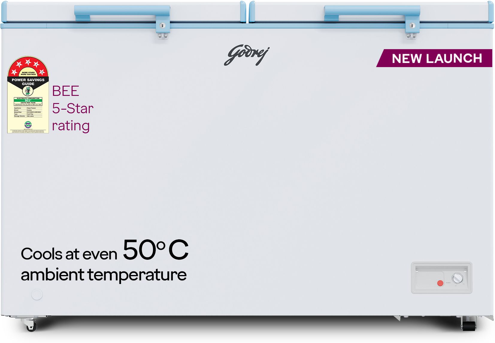 godrej 405 L Double Door Standard Deep Freezer-picture-25