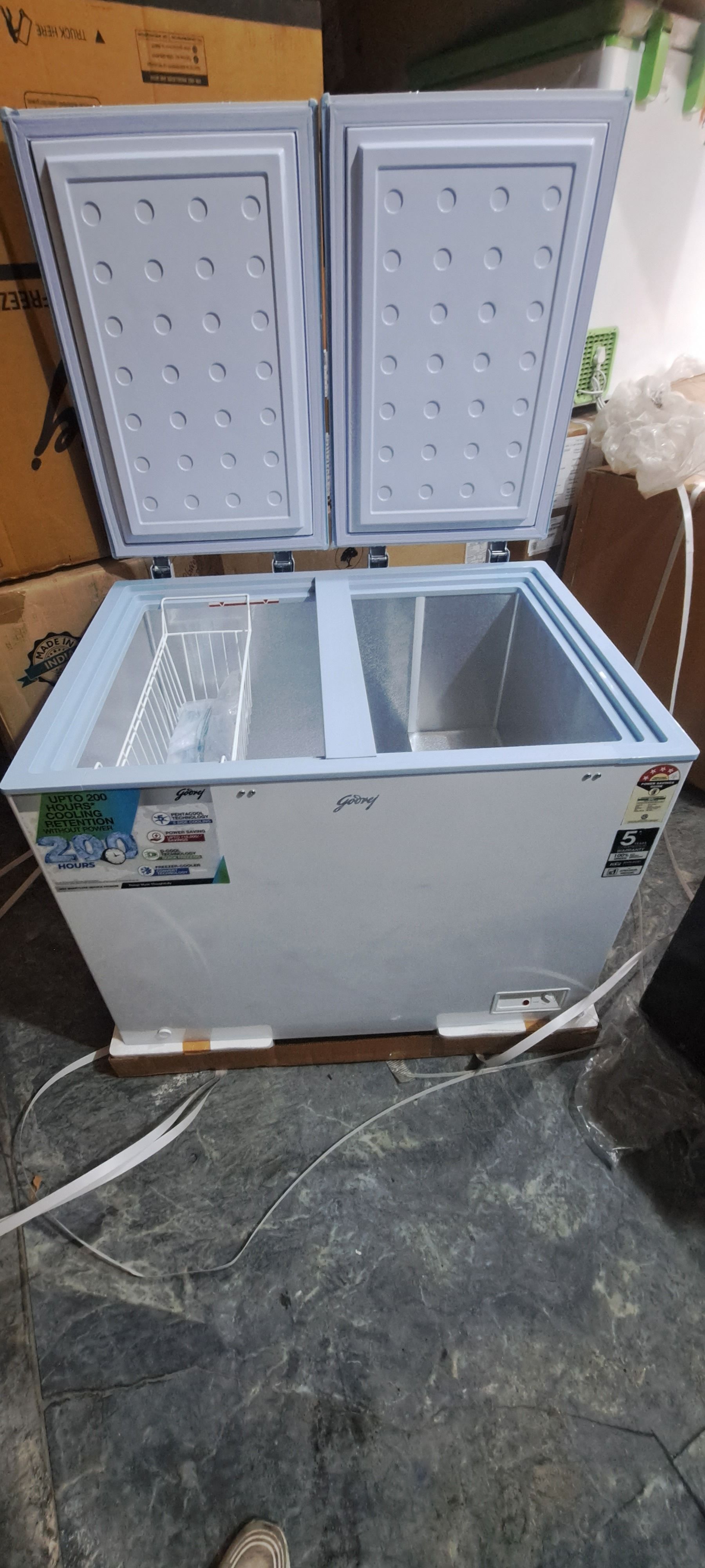 godrej 330 L Double Door Standard Deep Freezer-picture-37