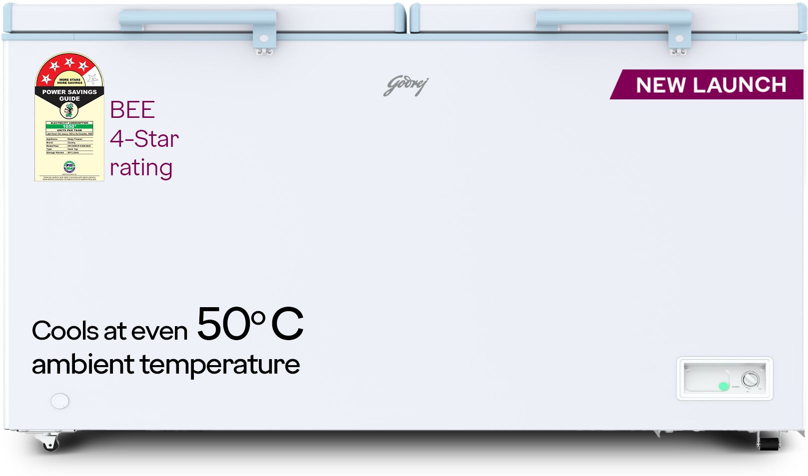 505 L Double Door Standard Deep Freezer-image-31