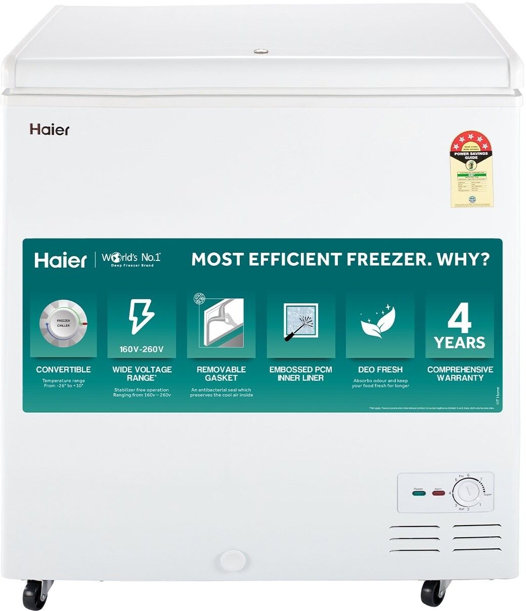 218 L Single Door Standard Deep Freezer