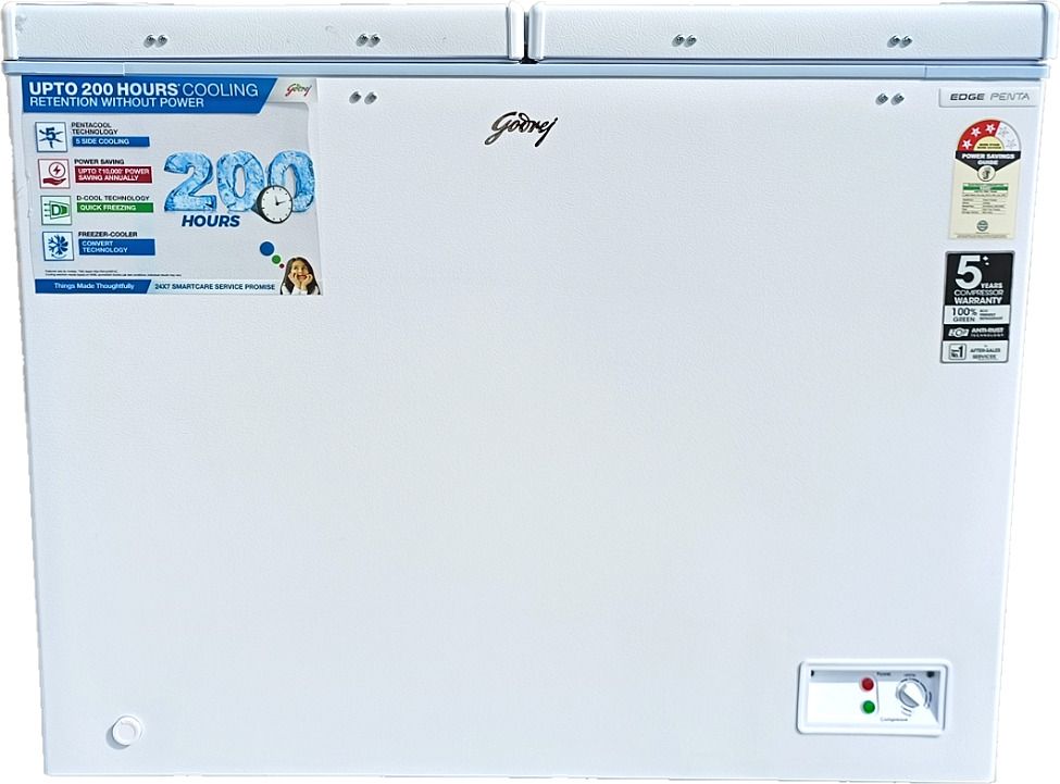 godrej 300 L Double Door Standard Deep Freezer-picture-48