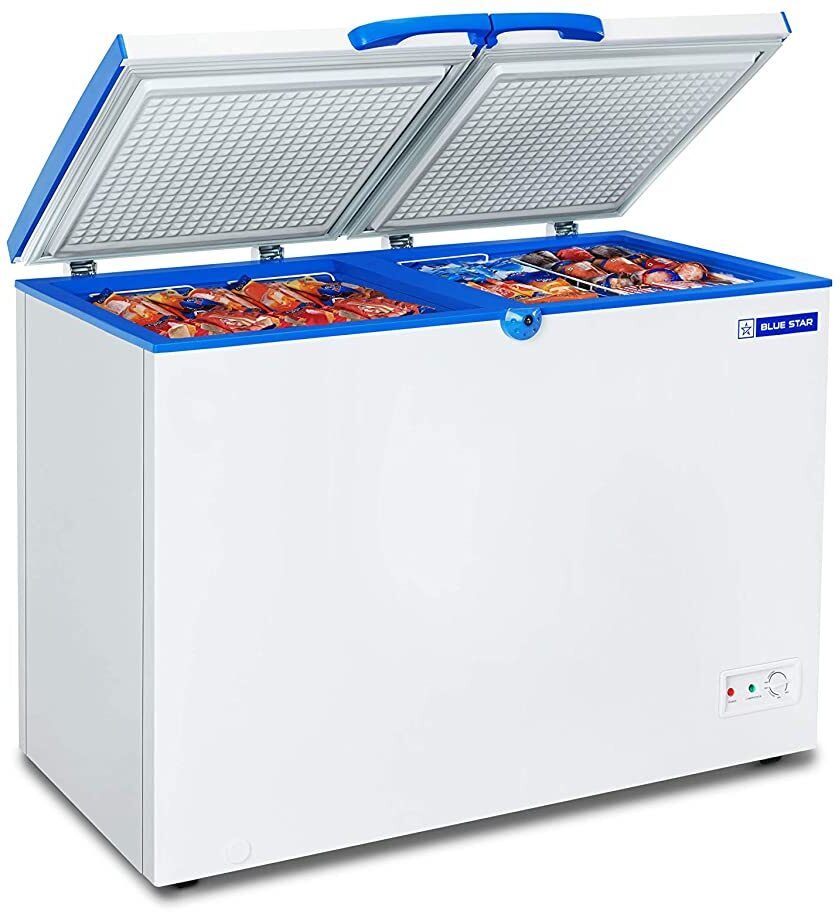 blue star 310 L Double Door Standard Deep Freezer-picture-0