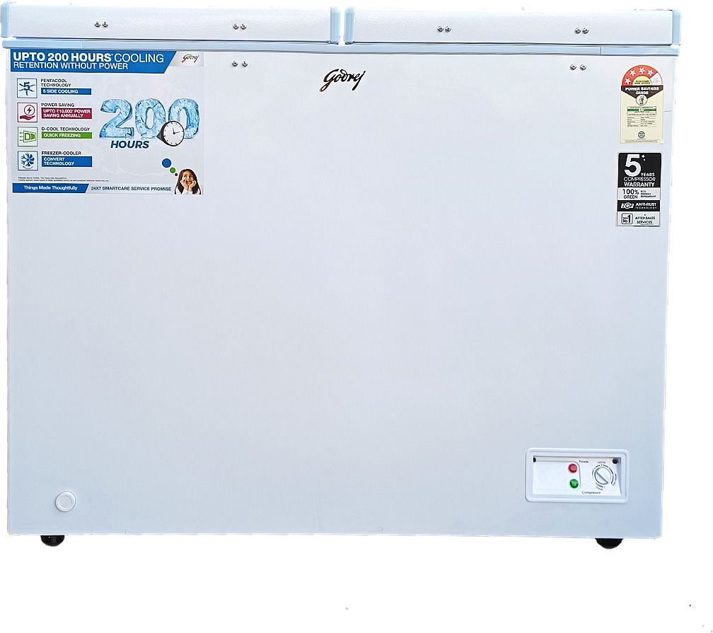godrej 302 L Double Door Standard Deep Freezer-picture-9