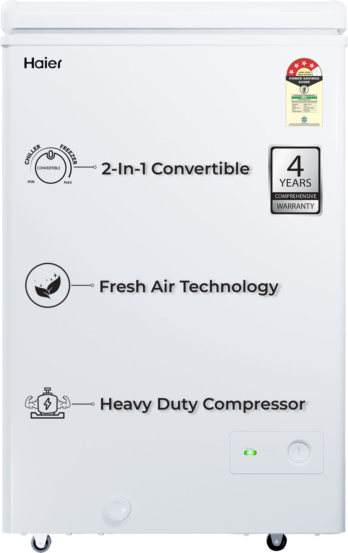 102 L Single Door Standard Deep Freezer-image-28