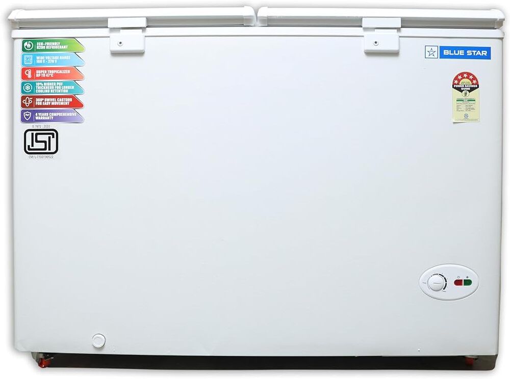 blue star 310 L Double Door Standard Deep Freezer-picture-49