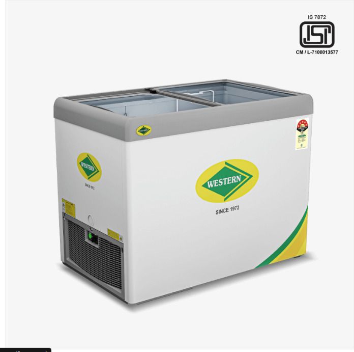 311 L Double Door Glass Top Deep Freezer-image-9