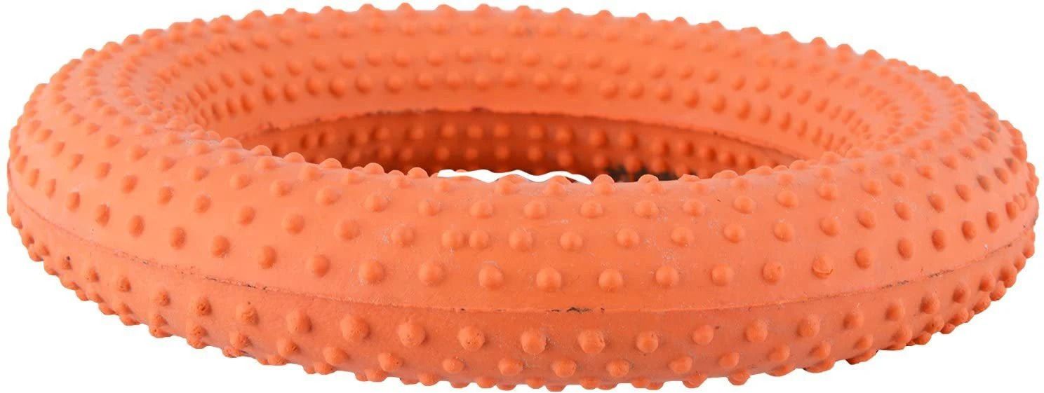 rubber Dotted griper ring orange pack of 1 Rubber Tennikoit Ring-image-26