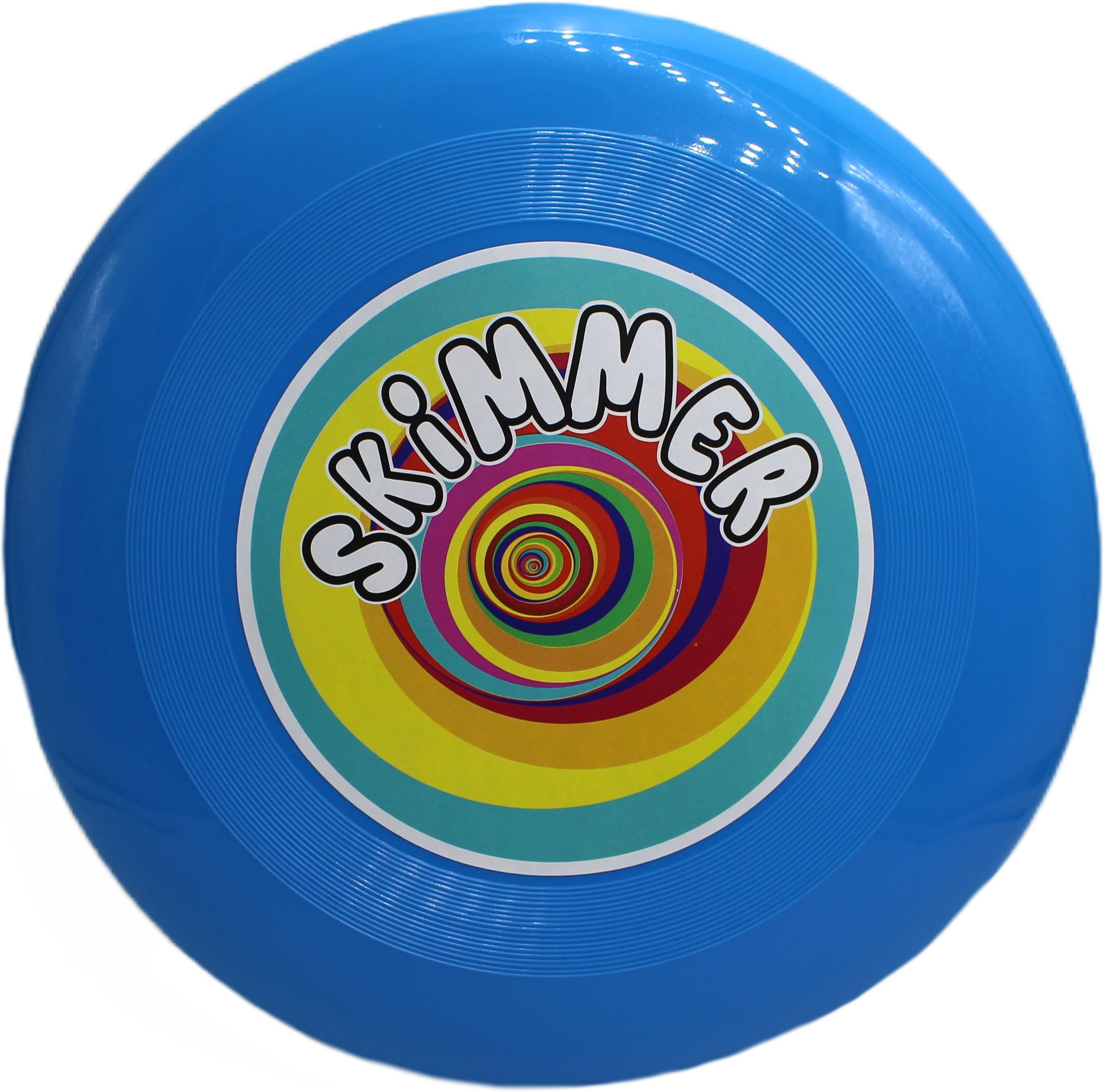 Medium size plastic round flying skimmer|disc|frisbee toy Blue for kids Plastic Sports Frisbee-image-7